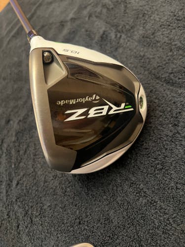 Used Men's TaylorMade Right Handed RocketBallz Driver Stiff Flex 10.5 Loft