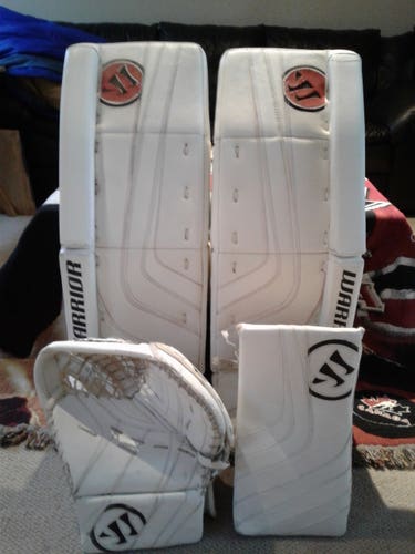 Used 34" Warrior Regular Ritual Pro Goalie Full Set Pro Stock