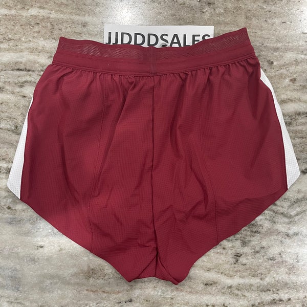 Nike Pro Elite 2” 2-in-1 USA Burgundy Brief Shorts AO8485-611 Women’s Sz XS