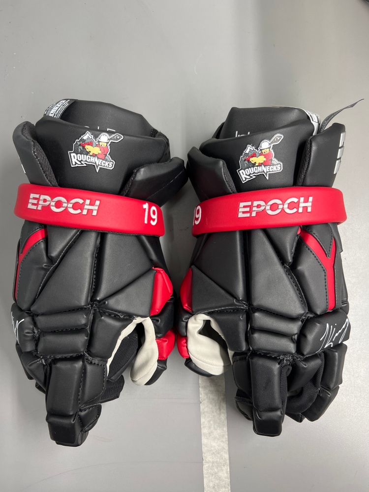 New  Epoch 13" Integra LE Lacrosse Gloves Calgary Roughnecks Pro “King”
