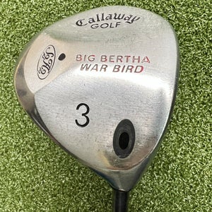 Callaway  Big Bertha Warbird 3 Wood / RCH 96 Light Flex Graphite 43" / sa6869