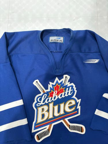 Blue Used XL Men's Bauer Jersey