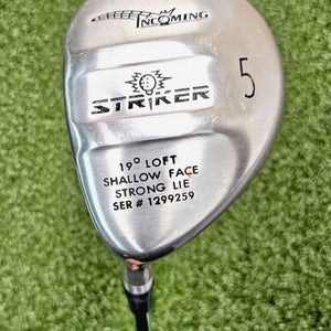 Striker InComing Shallow Face 5 Wood Left-Handed LH Stiff Steel ~41.75" / jd6890