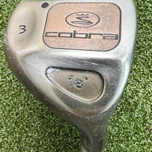 Cobra Gravity Back 18* 3 Wood / Lady Cobra Ladies Graphite / NEW GRIP / sa6872