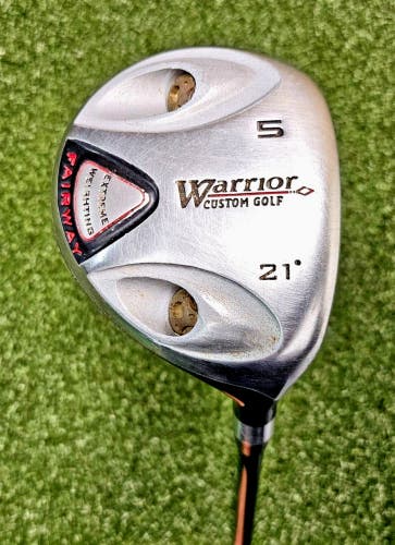 Warrior Custom Golf 5 Wood 21* RH / Regular Graphite ~44.5" / Nice Grip / jd6891
