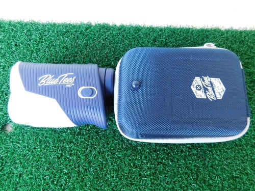 Blue Tees Golf 2 PRO + Laser Rangefinder w/ Case - MINT