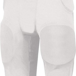 Russell Youth Boys Integrated 7 Piece Pad Size 2XL White Football Pants NWT