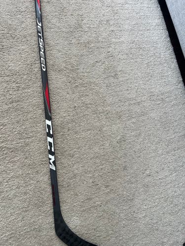 Used Senior CCM JetSpeed Right Hockey Stick Pro Stock,warrior Dx
