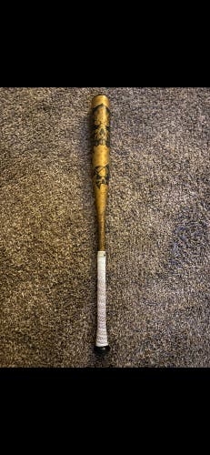 Used BBCOR Certified Alloy (-3) 29 oz 32" Voodoo One Gold Bat