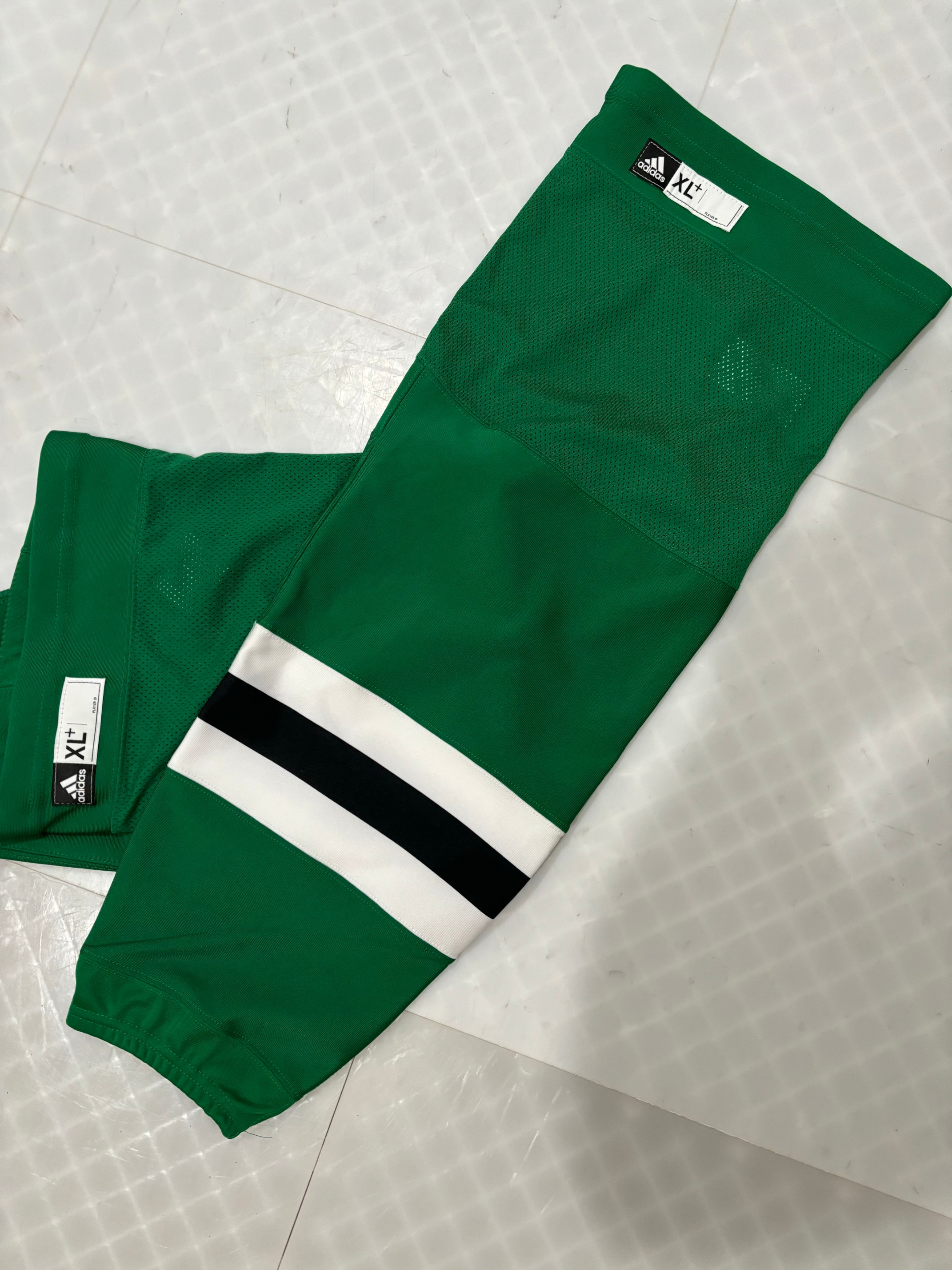 Green Senior New Adidas Socks Pro Stock