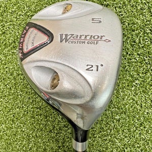 Warrior 21* 5 Fairway Wood / Harrison Regular Graphite / 42" / RH / sa6881