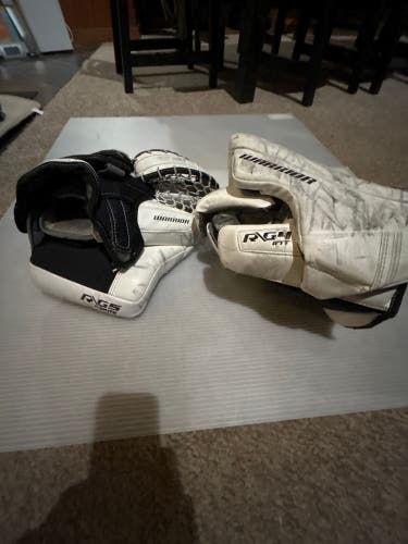 Used Warrior Intermediate Glove (G5) & Blocker (G4)