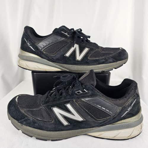 New Balance Mens 990 V5 M990BK5 Black Shoes Sneakers Size 14 Made In USA
