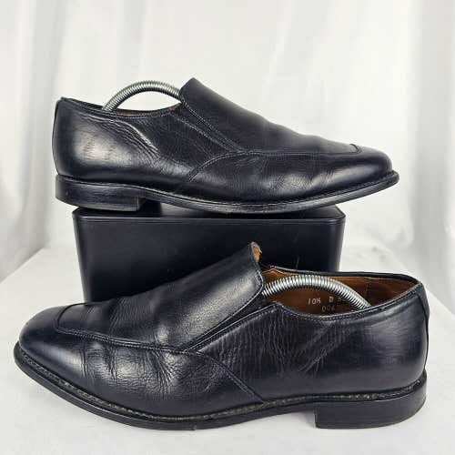 Allen Edmonds Milford Black Apron Toe Loafers Dress Shoes, 5002, Size 10.5 D US