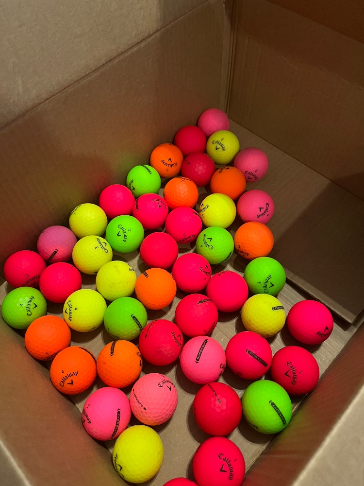 Used Callaway 48 Pack (4 Dozen) Supersoft Balls
