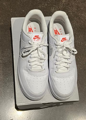 Used Nike Air Force 1 Low Double Swoosh Men’s Size 11.5 (Check Description)