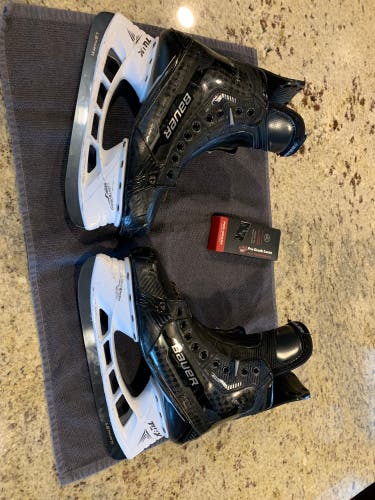 Bauer Supreme Mach Pro Stock 9.5 fit 2 skates