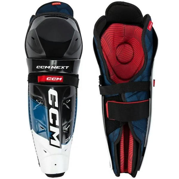 New Ccm Senior Next Shin Guard Hockey Shin Guards 14"