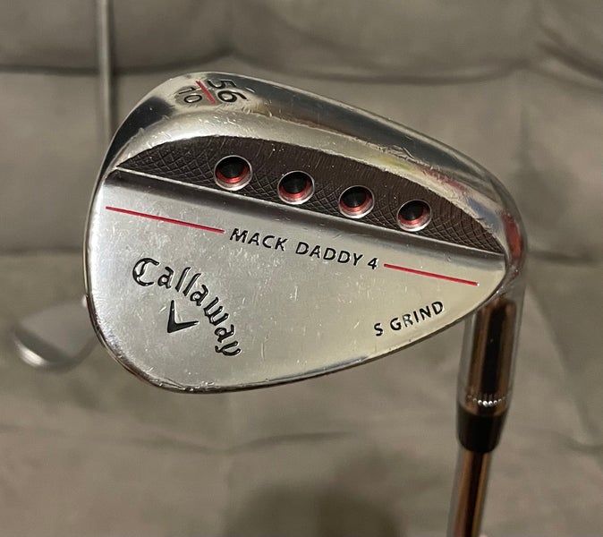 Men's Right Handed Stiff Flex Steel Shaft Mack Daddy 4 Wedge