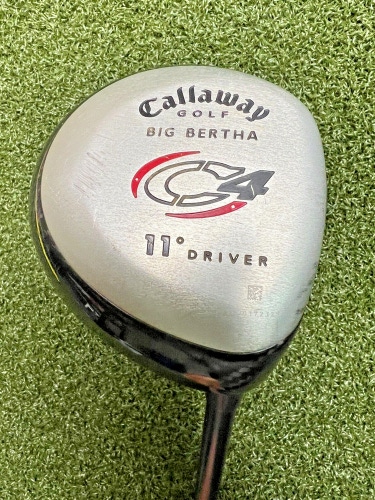 Callaway Big Bertha C4 11* Driver / Light Graphite NEW GRIP / Excellent / sa8430