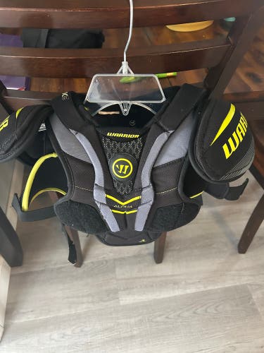 Used Small Warrior Alpha QX Shoulder Pads