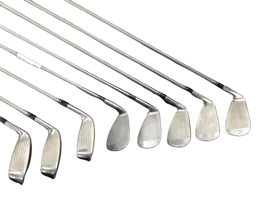 Used Adams Golf Idea A30s Hybrid 3i-pw Extra Stiff Flex Graphite Shaft Iron Sets