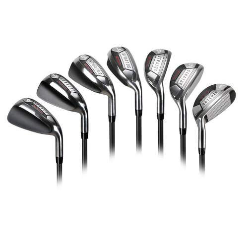 Orlimar Golf Men's Stratos Hybrid Iron Set - #4-PW - 7 Clubs - SENIOR Graphite