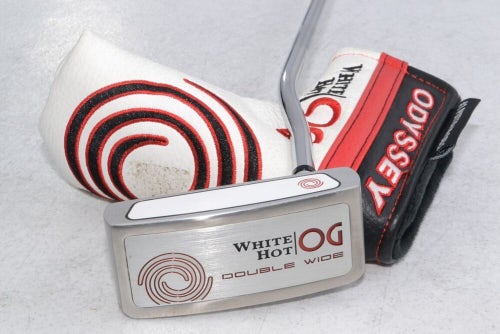 Odyssey White Hot OG Double Wide 2023 35" Putter Right Steel # 166925