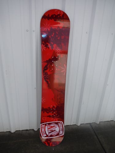 WIDMER BROTHER Beer Promotional Snowboard Hybrid V2 Construction Red 155cm