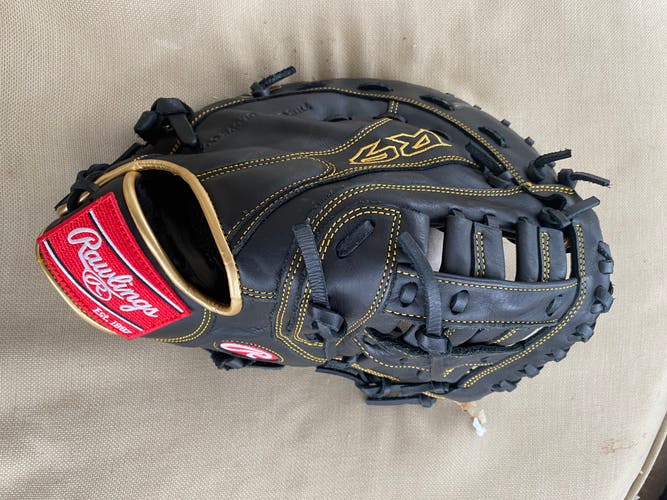 Rawlings R9 12.5" Baseball First Base Mitt: R9FM18BG