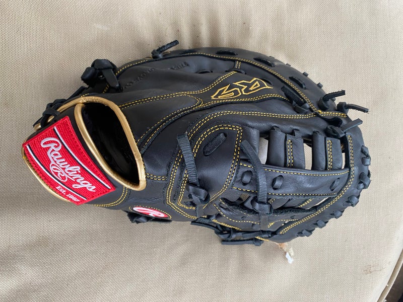 Rawlings R9 12.5" Baseball First Base Mitt: R9FM18BG