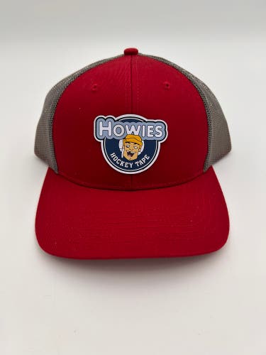 New Red Adjustable SnapBack Adult Unisex Howies Hat