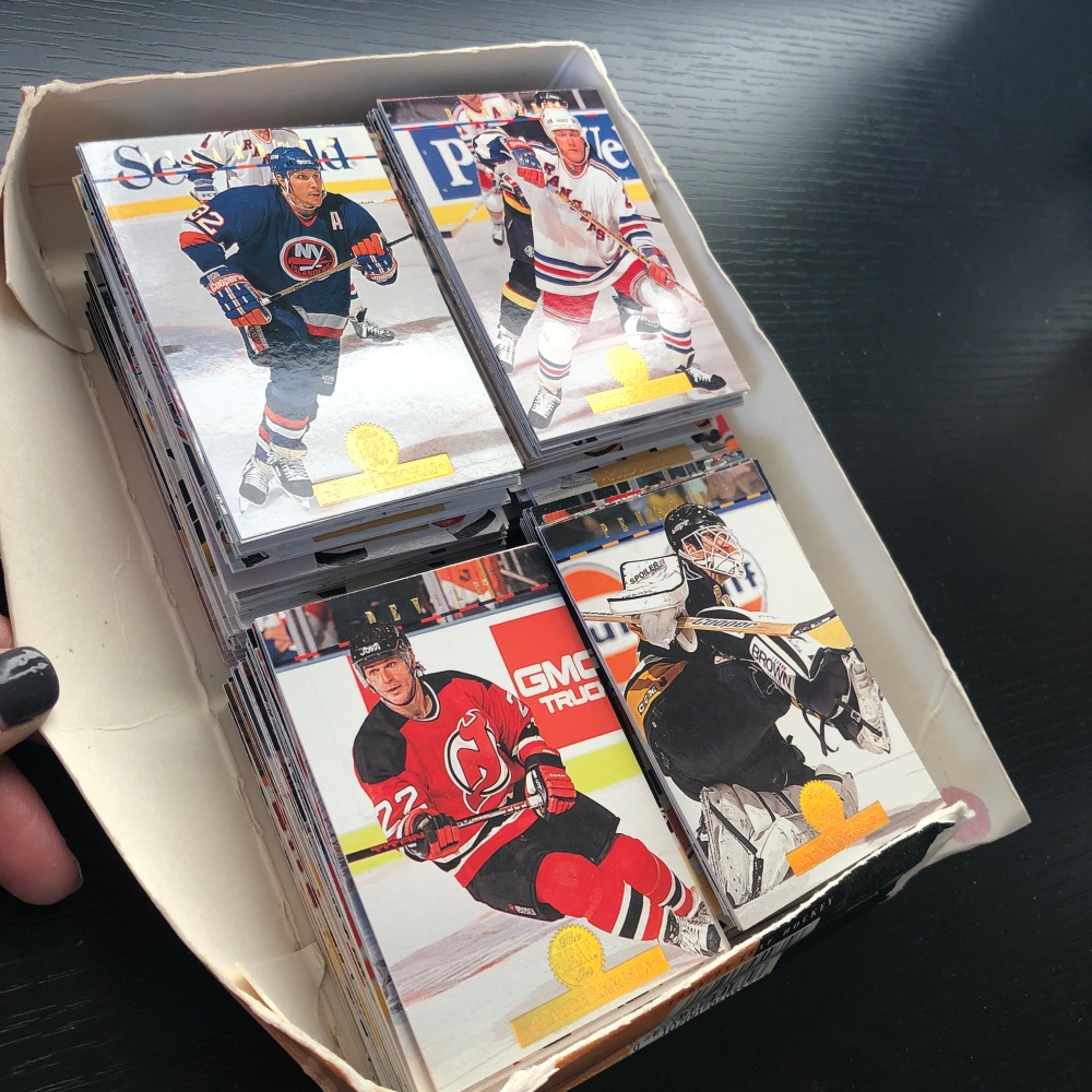 NHL Hockey Donruss 1994 1995 The Leaf Set Series 1 Hockey Cards Box