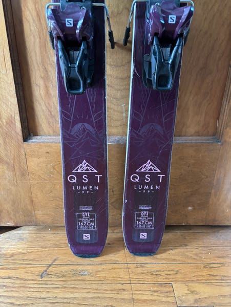 Salomon QST Lumen 99 167cm with Salomon Warden 11 MNC Bindings 
