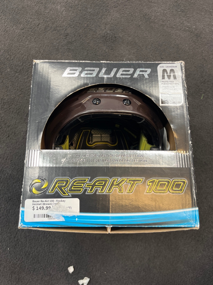 Bauer Re-Akt helmet medium pro stock
