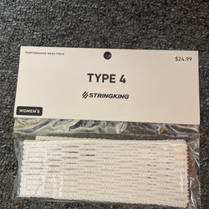 Stringking type 4 womens mesh , white