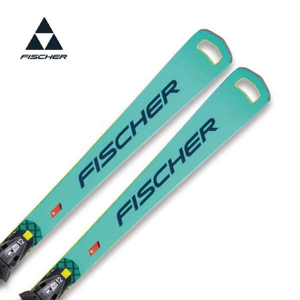 Fischer RC4 WC SC M-TRACK downhill skis RSX 12 GW POWERRAIL BRAKE 85 bindings