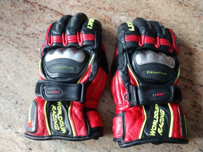 Used Leki race gloves | men's small
