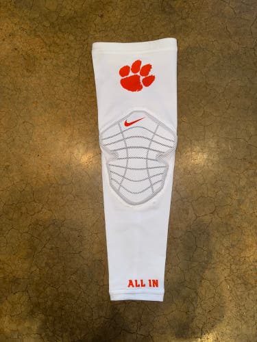 Clemson Tigers Nike Pro Elbow Sleeve  “All In” L/XL Team Color Orange Padded PE