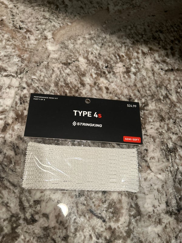 StringKing Type 4S Lacrosse Mesh & Stringing Supplies Used and New on