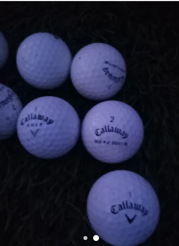 Used Callaway Balls 50 Pack