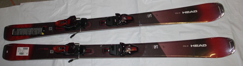 New 2023 HEAD 148cm Women's Total Joy skis with JOY 11 GW SLR Bindings
