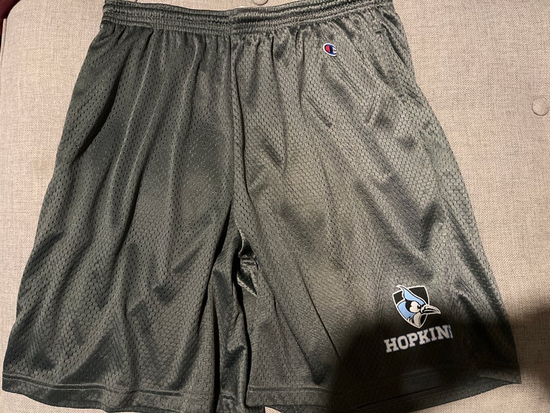 Gray johns Hopkins Lacrosse Shorts