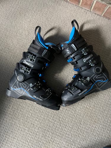 Used Salomon Xmas 100, size 24.5, $75 or best offer.