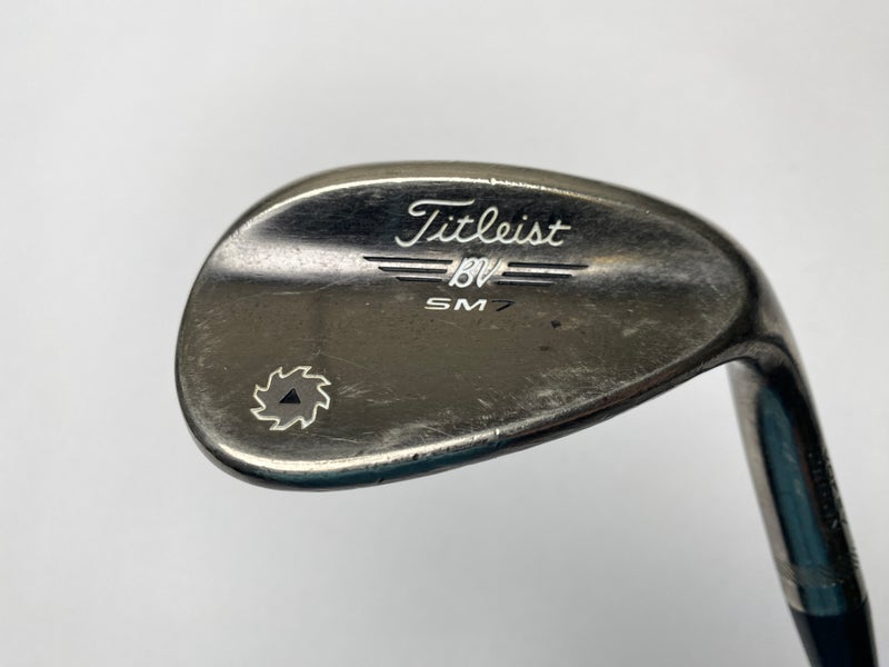 Titleist Vokey SM7 Brushed Steel 56* 10 Bounce S-Grind Wedge Steel Mens RH