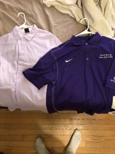 Bermuda Purple Golf Shirts