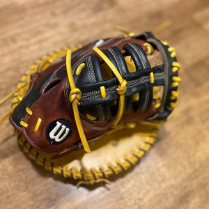 Restored Wilson Right Hand Throw 1st Base A2K 2800 Baseball Glove 12”