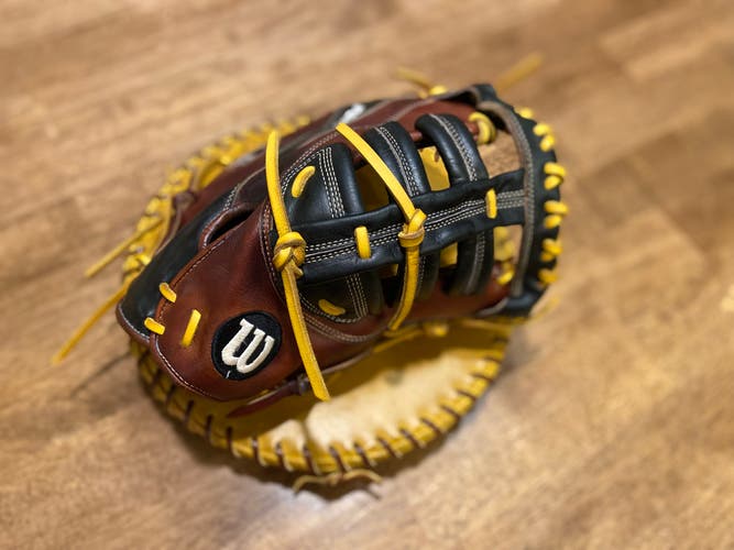 Restored Wilson Right Hand Throw 1st Base A2K 2800 Baseball Glove 12”
