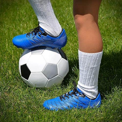 Vizari Unisex-Kid's FG Soccer Shoe for Outdoor | Size Junior-5  | VZSE93387J-5