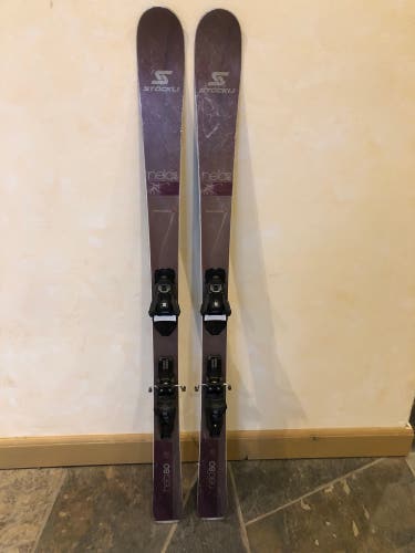 2023 Stockli Nela 80 Skis With Salomon MC 11 Bindings 157
